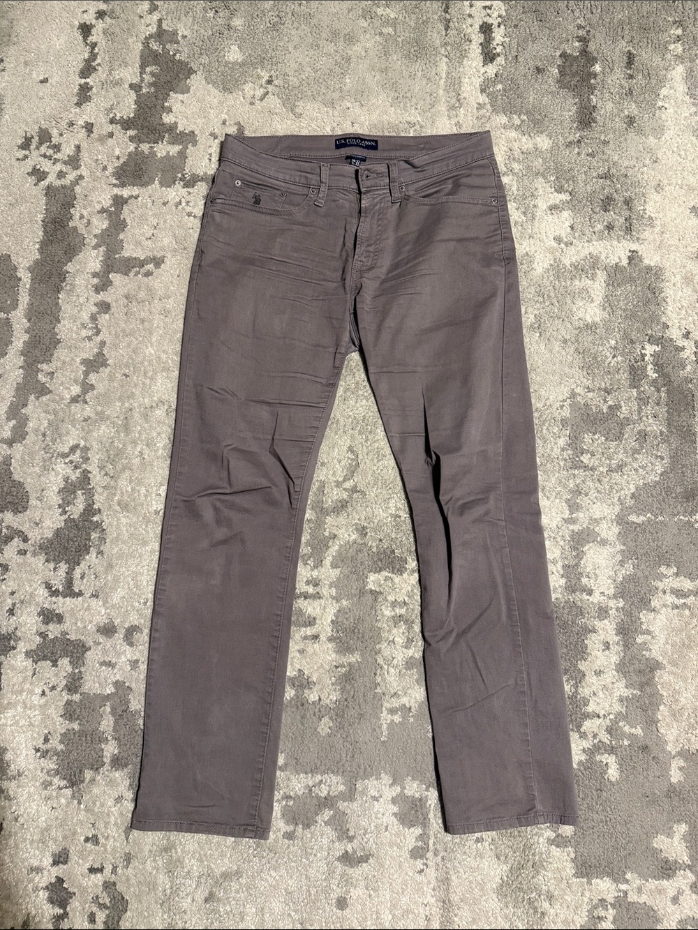 Ralph Lauren Slim Straight Jeans in Charcoal